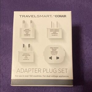 TravelSmart Adapter Plug Set‎ - White
